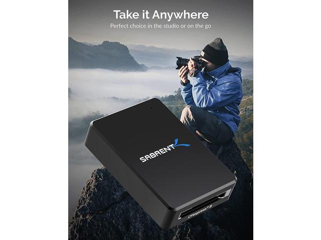 SABRENT CFexpress Type B Card Reader with USB 3.2 10Gbps (CR-CFER)