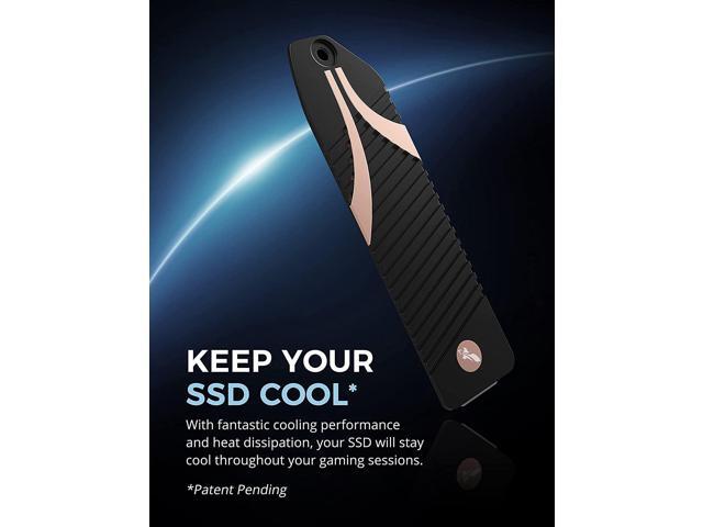 SABRENT 4TB Rocket 4 Plus NVMe 4.0 Gen4 PCIe M.2 Internal Extreme Performance SSD + M.2 NVMe Heatsink for The PS5 Console (SB-RKT4P-PSHS-4TB)