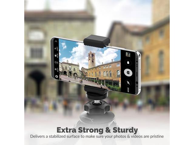 Sabrent Universal Flexible Tripod Standard Tripod Mount [GoPro Mount Adapter Included] (TP-FLTP)