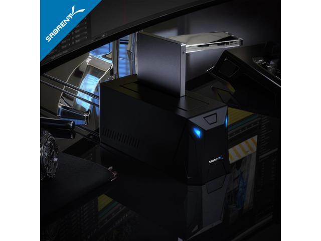 SABRENT USB 3.0 to SATA External Hard Drive Docking Station for 2.5' or 3.5'' HDD, SSD [Support UASP] (EC-UBLB)