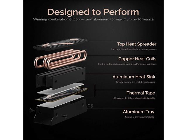 SABRENT M.2 2280 SSD Rocket Heatsink (SB-HTSK)