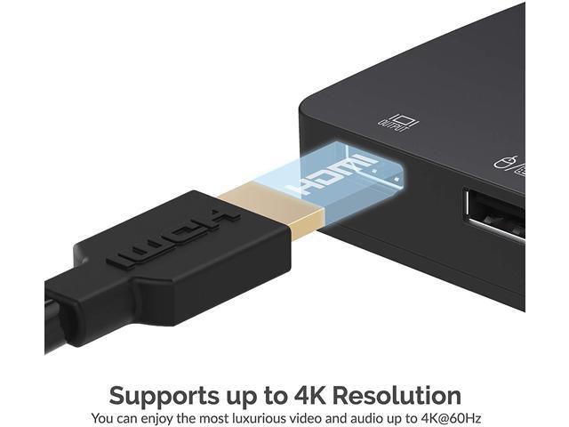 SABRENT 2-Port USB Type-C KVM Switch with 60 Watt Power Delivery Option (USB-KCPD)
