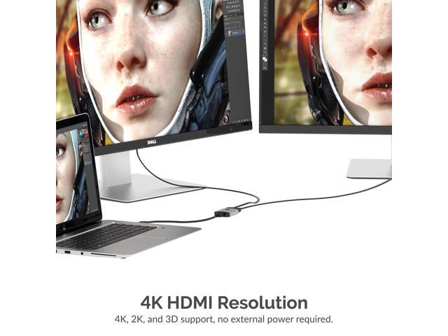 SABRENT 2-Port 4K Dual HDMI Sharing Switch (DA-HSW2)