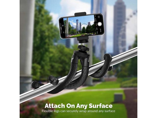 SABRENT Universal Flexible with Ball Head Bundle for Standard Tripod Mount (TP-FLTP-TBHD)