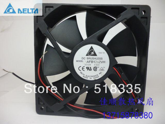 for delta AFB1212VH 12CM 120MM 1225 12025 120*120*25MM 12V 0.60A Cooling fan