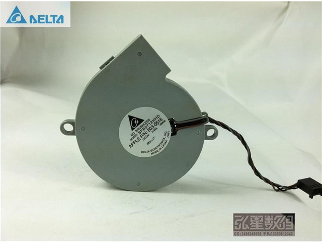 for delta 7020 turbo blower BFB0712HHD 12V 0.45A 4-wire 603-5518 dual ball bearing cooling