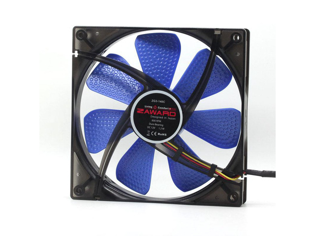 140mm cooling fan 14cm fan computer cooling fan 140mm zg3-140c 14cm 12V 0.1A 14025 3-wire chassis silent quiet cooling fan