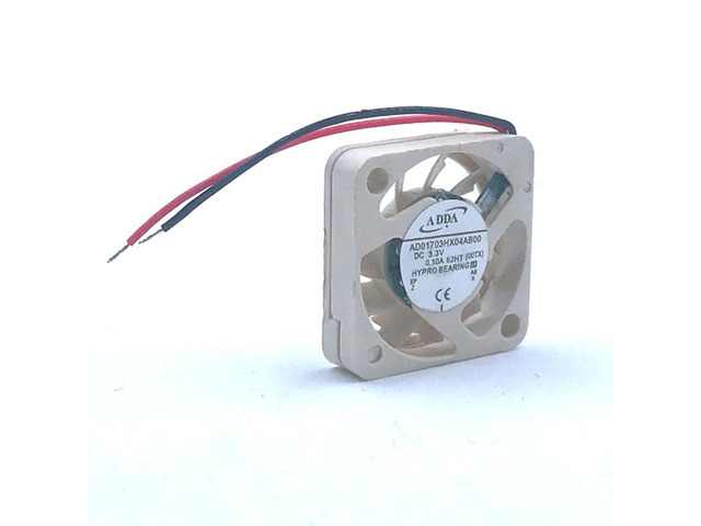 2pcs mini fan FOR ADDA AD01703HX04AB00 1704 17x17x4mm 3.3V 0.10A Micro device fan UAV fan