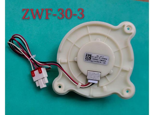 refrigerator cooling fan ZWF-30-3 DC12V 2.5W 1870RPM for BCD-201WEC B15184 .4-5 or else photo