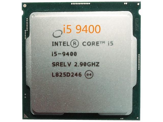 Intel Core i5-9400 Processor i5 9400 CPU 6Core 6Thread 2.9GHz 9MB 14nm 65W FCLGA1151