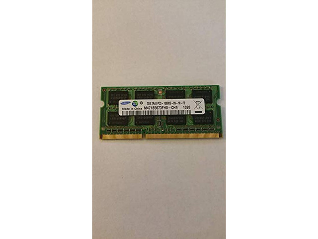 Samsung 2GB DDR3 RAM PC3-10600 204-Pin Laptop SODIMM