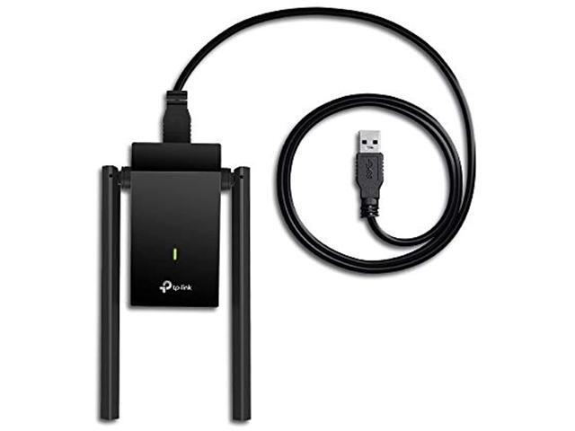 TP-Link USB WiFi Adapter for PC (Archer T4U Plus)- AC1300Mbps Dual Band Wireless Network Adapter for Desktop with 2.4GHz / 5GHz High Gain 5dBi...