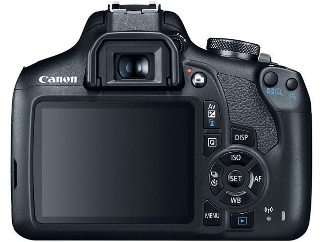 Canon - EOS Rebel T7 DSLR Video Two Lens Kit with EF-S 18-55mm and EF 75-300mm Lenses - Black - image 12