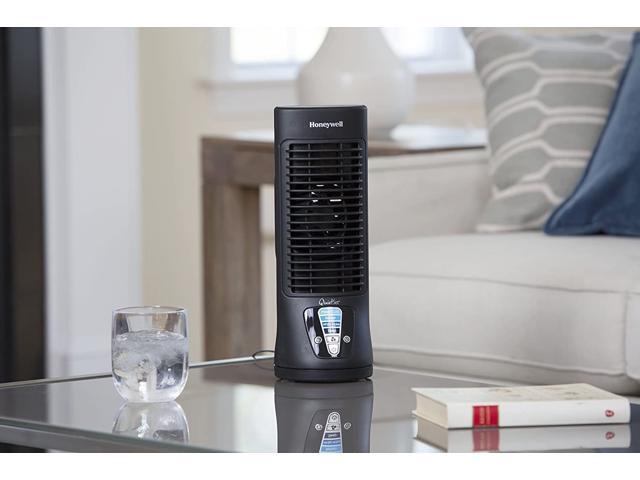 Honeywell Quiet Set Mini Tower Table Fan (HTF210B)