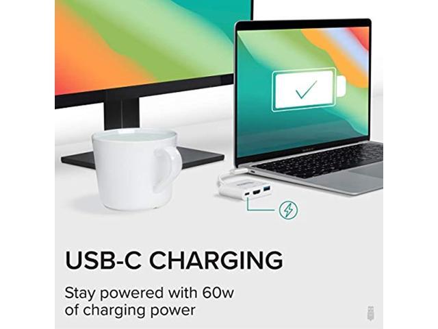 Plugable USB-C to HDMI Multiport Adapter, 3-in-1 USB-C Hub with 4K HDMI Output, USB 3.0 and USB-C Charging Port - image 11
