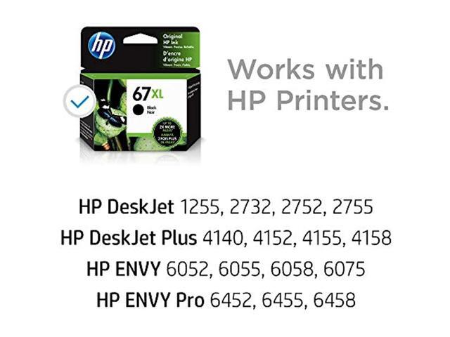 HP 67XL High-Yield Black Ink Cartridge for Select ENVY and Deskjet Printers - image 3