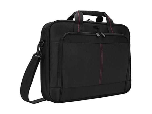 Targus - Classic Slim Briefcase for 15.6 Laptops - Black - image 8