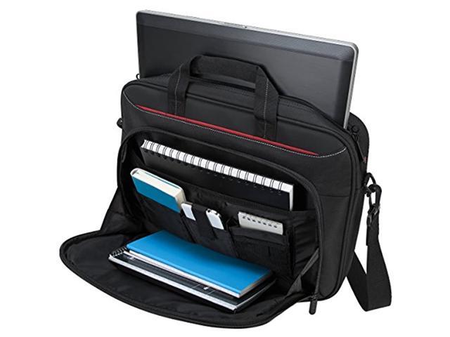 Targus - Classic Slim Briefcase for 15.6 Laptops - Black - image 11
