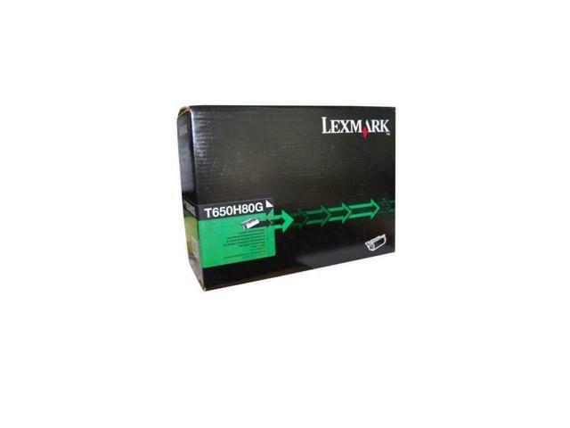 Lexmark T650H80G High Yield Toner Cartridge - Black