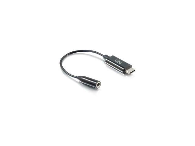 C2G USB C to 3.5mm Audio Adapter - USB C to AUX Cable - USB C to Headphone Jack - USB-C to headphone jack adapter - image 5