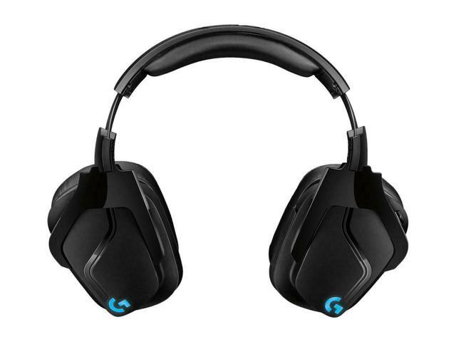 Logitech - G935 Wireless Over-the-Ear Gaming Headset for Windows - Black/Blue - image 6