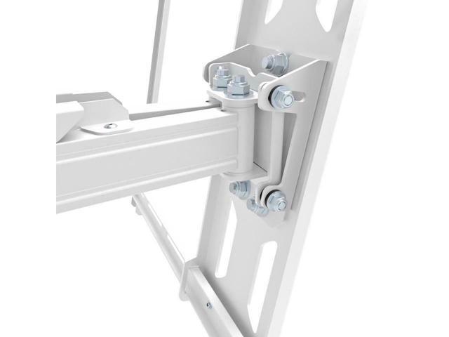 Kanto - Full-Motion TV Wall Mount for Most 37" - 75" TVs - Extends 21.8" - White - image 4