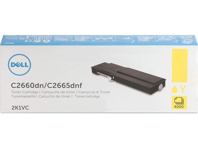 DELL PRINTER ACCESSORIES 2K1VC C266X YELLOW TONER FOR