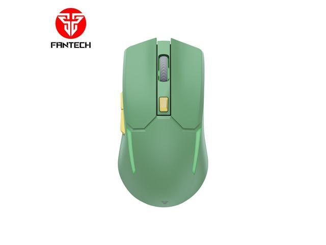 FANTECH Wireless Gaming Mouse,Medium-size,Ergonomic Hand Grips,2.4 GHz wreless Fast charge,RGB Gamer Desk Laptop PC Gaming Mouse, for Windows...