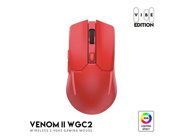 FANTECH Wireless Gaming Mouse,Medium-size,Ergonomic Hand Grips,2.4 GHz wreless Fast charge,RGB Gamer Desk Laptop PC Gaming Mouse, for Windows...
