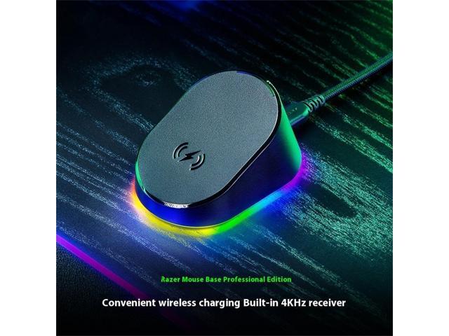 AULA Wireless Charging Mouse Dock + Wireless Charging Component Set for Basilisk V3-Magnetic Wireless Charging - Integrated HyperPolling 8K Hz...