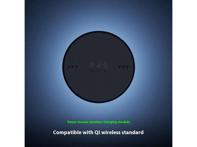 AULA wireless mouse charging module, Baselisk V3 special magnetic Qi charging accessory, easy to adsorb Instant chargingblack
