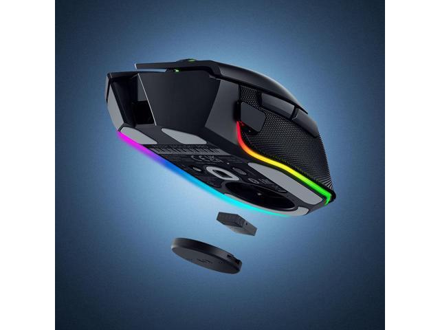 AULA wireless mouse charging module, Baselisk V3 special magnetic Qi charging accessory, easy to adsorb Instant chargingblack