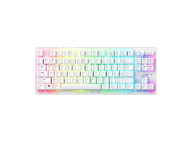 AULA DeathStalker V2 pro TKL Dual-Mode gaming Keyboard, 40-Hour Battery Life, Laser Etched Craftsmanship, Low-Profile Optical Switches-Linear Red,...