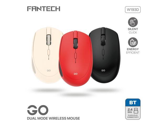 FANTECH GOW193D Beige Gaming Mouse -Slient Click,Energy Efficient,Plug & Play Connectivity,1600DPI Adjustable,57g,5 Buttons,Ergonomic Design for...