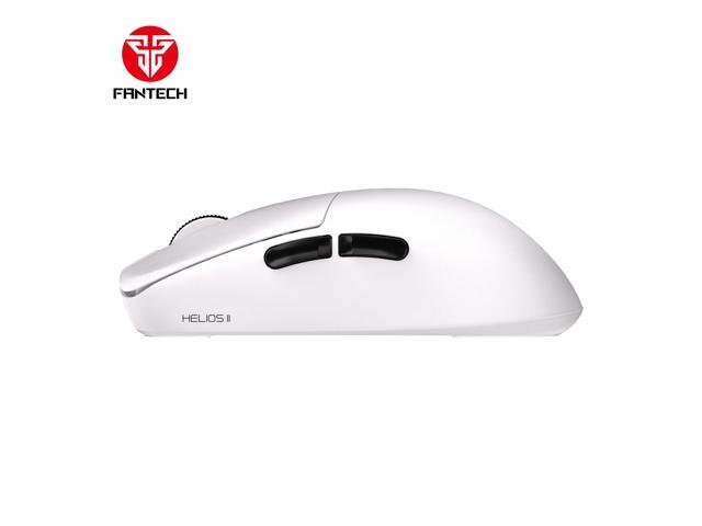FANTECH ARIAHELIOS II XD3V3 COMPX-1K White Gaming Mouse - 55g,70Hours Battery Life,Pixart 3395 Sensor,Tri- Mode Connectivity,6 Buttons,Ergonomic...