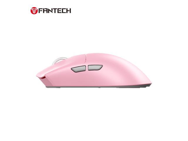 FANTECH TANTO S WG13S Pink Gaming Mouse - 26000DPI, 2.4GHz Tri-mode Connectivity, 44Hours Battery Life,Supports RGBCharging Dock,Pixart 3395...