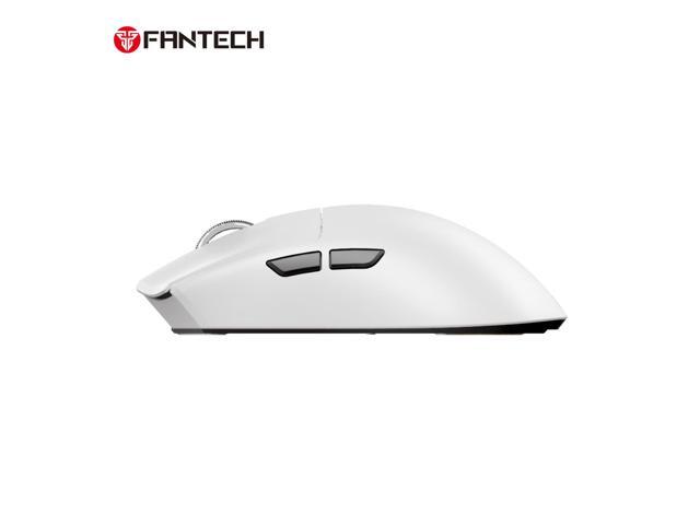 FANTECH TANTO WG13 Wireless Gaming Mouse - 26000 DPI, Tri-Mode (BT5.0/2.4G/Wired), 58g Ultra-Light, PixArt PAW3395, 44Hr Battery(White)