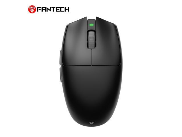 FANTECHARIA II PRO XD7V2P Black Gaming Mouse - 53g,70Hours Battery Life,Pixart 3395 Sensor,Tri- Mode Connectivity,Ultra-Grippy coating,,Ergonomic...