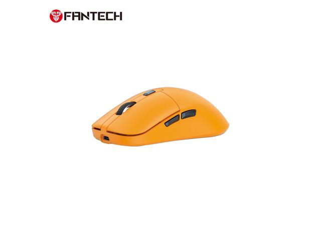 FANTECH KANATA WIRELESS S WG9S Black Gaming Mouse - 12000 DPI, Dual Mode Connectivity,Huano Blue Shell White Dots,70+Hours Battery Life,Pixart 3311...