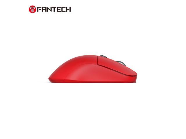 FANTECH KANATA WIRELESS S WG9S Red Gaming Mouse - 12000 DPI, Dual Mode Connectivity,Huano Blue Shell White Dots,70+Hours Battery Life,Pixart 3311...