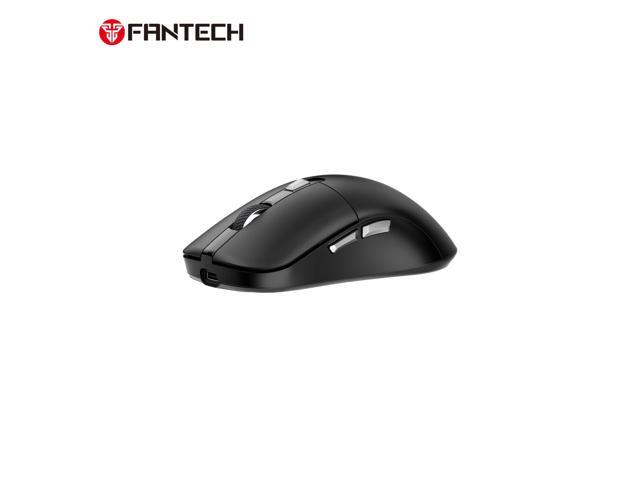 FANTECH KANATA WIRELESS S WG9S Black Gaming Mouse - 12000 DPI, Dual Mode Connectivity,Huano Blue Shell White Dots,70+Hours Battery Life,Pixart 3311...