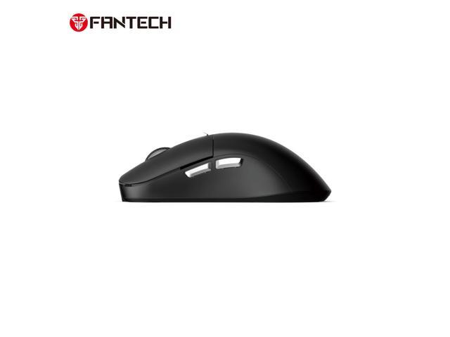 FANTECH KANATA WIRELESS S WG9S Black Gaming Mouse - 12000 DPI, Dual Mode Connectivity,Huano Blue Shell White Dots,70+Hours Battery Life,Pixart 3311...