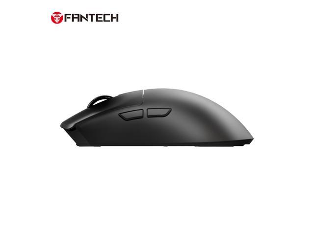 FANTECH TANTO EWG13E Black Gaming Mouse - 12000DPI, 2.4GHzWireless Connection, Huano Transparent Green Shell White Dots,45Hours Battery...