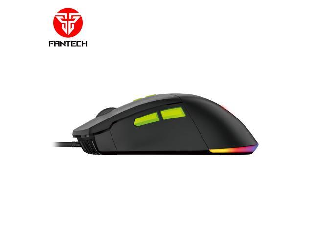FANTECH VENOM GO VX6 Black Wired Gaming Mouse,2400 DPI Adjustable, 7 Buttons,20 MILLION CLICKSRGB Lighting Effect, 7D Macro Function...