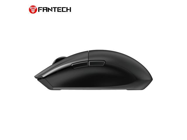 FANTECH ARIA E XD7E Black Gaming Mouse - Huano Transparent Blue Shell Pink Dots,70Hours Battery Life,Pixart 3311 Sensor,Dual Mode...