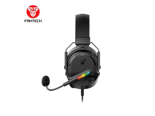 FANTECH ALTO HG26 7.1 RGB Virtual Surround Sound Gaming Headphone Headset with Noise Cancelling Mic,ADVANCED 5OMM DRIVER,Black