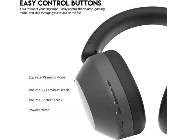 FANTECH WH06 Go Tune Wired & Wireless Headphones, With Easy Control Buttons & Long Lasting Battery, Beige