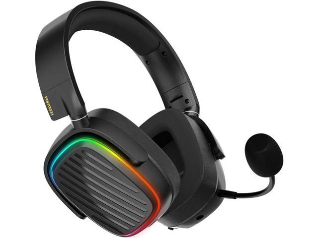 FANTECH HARMONY WHG02 wireless bluetooth headphones, with tri mode connection, 4OMM DRVERS FOR CEAR AUDO, Black