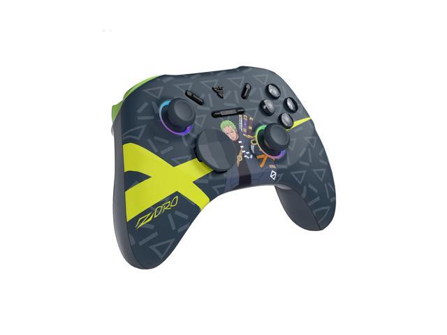 FANTECH WGPI5V2A Zoro Gaming Controller, One Piece Edition, Wireless Tri-Mode (2.4G/Bluetooth 5.0/Wired),Hall Effect Trigger Buttons, Four-Level...