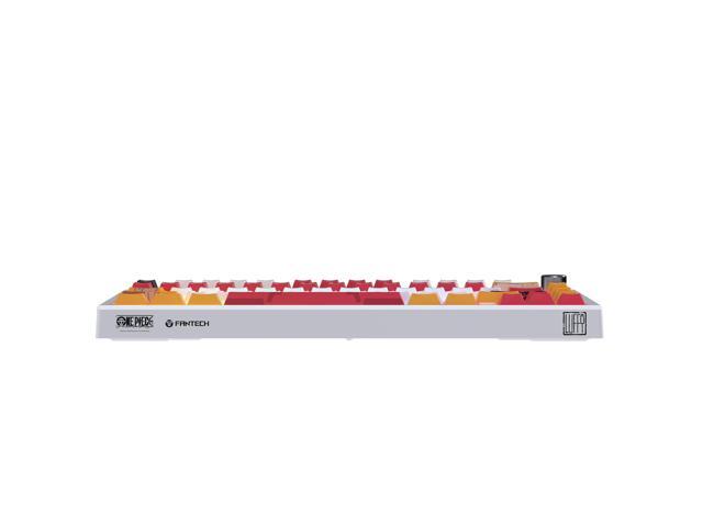 FANTECH MK921 Gaming Mechanical Keyboard,One Piece Edition, Wireless/Wired/BT Connection,RBG Controls, 80 Keys, USB-C Interface, White Shaft,...
